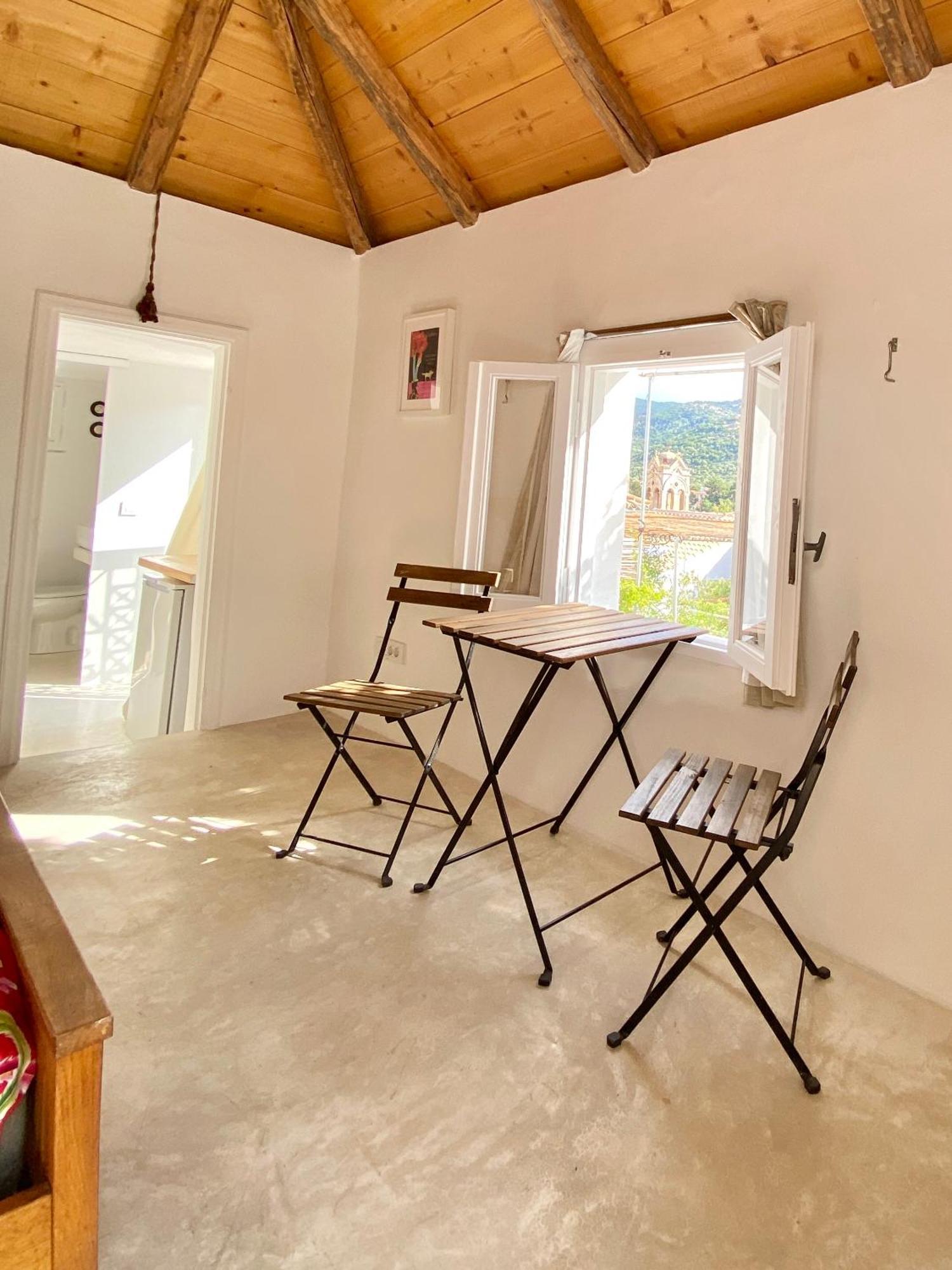 Stylish Vathy Studio With Sea View Buitenkant foto